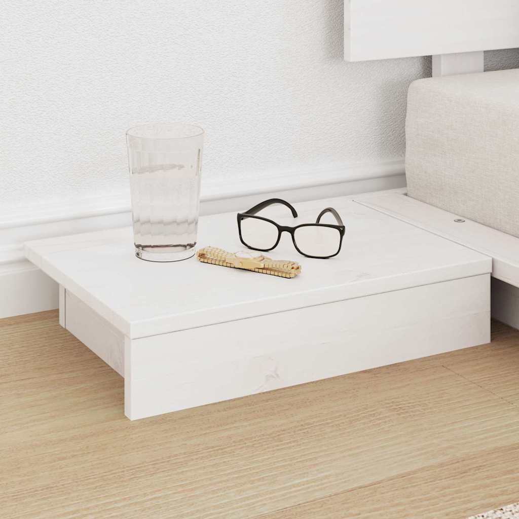 Bed Frame White 80 x 200 cm Wood